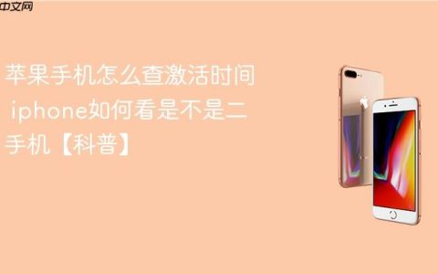 苹果手机怎么查激活时间 iphone如何看是不是二手机【科普】