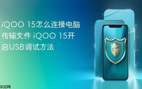 iQOO 15怎么连接电脑传输文件 iQOO 15开启USB调试方法