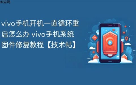 vivo手机开机一直循环重启怎么办 vivo手机系统固件修复教程【技术帖】