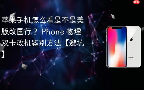 苹果手机怎么看是不是美版改国行？iPhone 物理双卡改机鉴别方法【避坑】