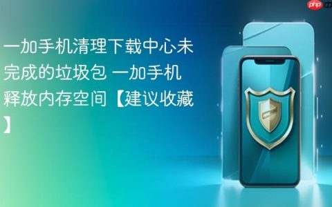 一加手机清理下载中心未完成的垃圾包 一加手机释放内存空间【建议收藏】