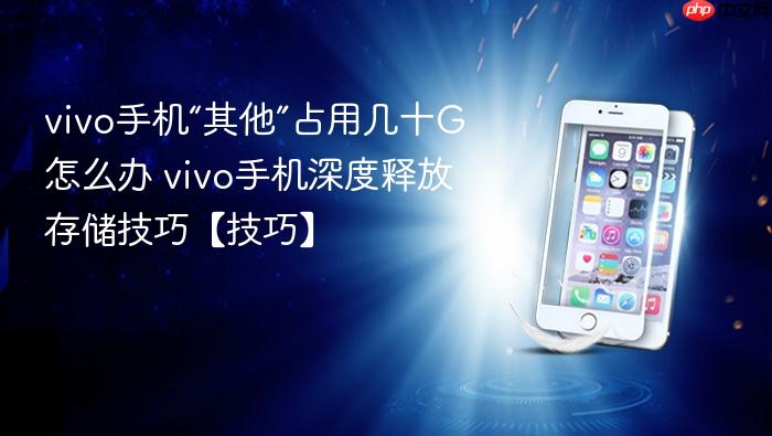 vivo手机“其他”占用几十g怎么办 vivo手机深度释放存储技巧【技巧】