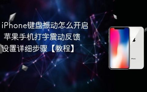 iPhone键盘振动怎么开启 苹果手机打字震动反馈设置详细步骤【教程】