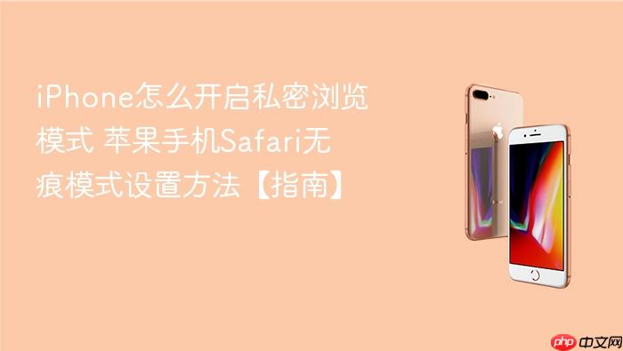 iphone怎么开启私密浏览模式 苹果手机safari无痕模式设置方法【指南】