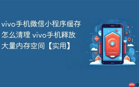 vivo手机微信小程序缓存怎么清理 vivo手机释放大量内存空间【实用】