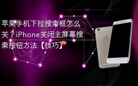 苹果手机下拉搜索框怎么关？iPhone关闭主屏幕搜索按钮方法【技巧】