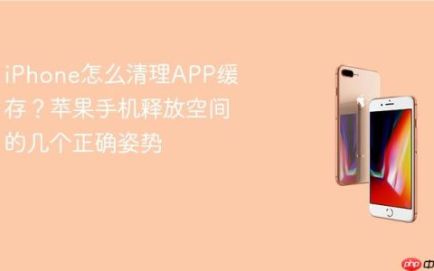 iPhone怎么清理APP缓存？苹果手机释放空间的几个正确姿势