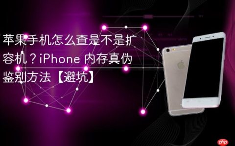 苹果手机怎么查是不是扩容机？iPhone 内存真伪鉴别方法【避坑】