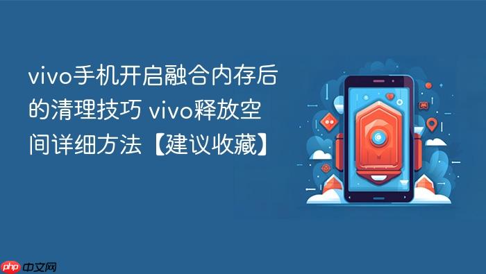vivo手机开启融合内存后的清理技巧 vivo释放空间详细方法【建议收藏】
