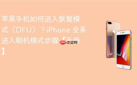 苹果手机如何进入恢复模式（DFU）？iPhone 全系进入刷机模式步骤【手册】