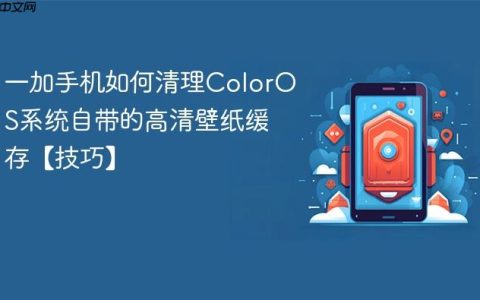 一加手机如何清理ColorOS系统自带的高清壁纸缓存【技巧】