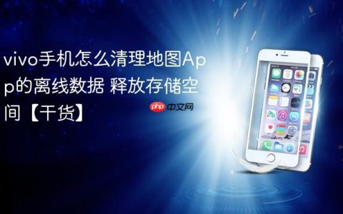 vivo手机怎么清理地图App的离线数据 释放存储空间【干货】