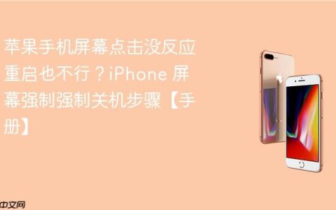 苹果手机屏幕点击没反应重启也不行？iPhone 屏幕强制强制关机步骤【手册】