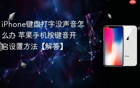 iPhone键盘打字没声音怎么办 苹果手机按键音开启设置方法【解答】