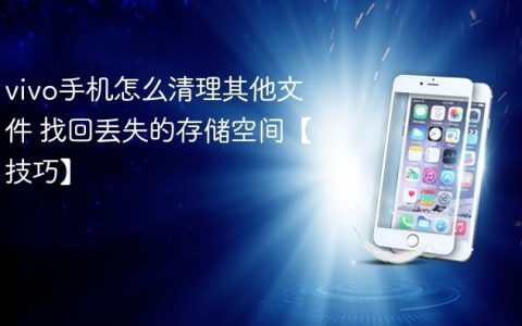 vivo手机怎么清理其他文件 找回丢失的存储空间【技巧】