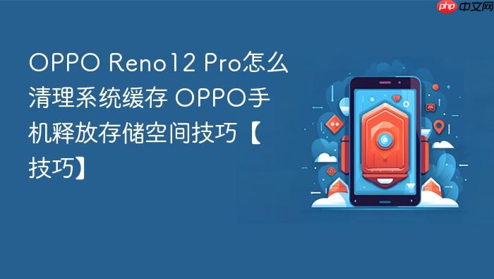 oppo reno12 pro怎么清理系统缓存 oppo手机释放存储空间技巧【技巧】