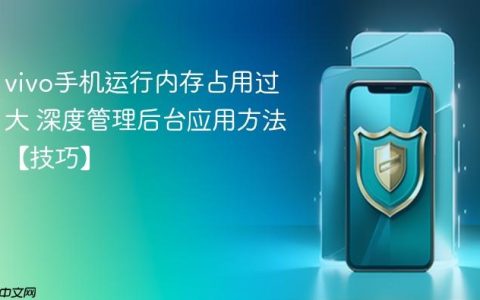 vivo手机运行内存占用过大 深度管理后台应用方法【技巧】