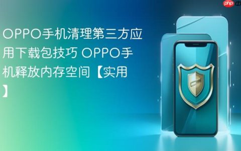 OPPO手机清理第三方应用下载包技巧 OPPO手机释放内存空间【实用】