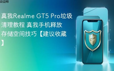 真我Realme GT5 Pro垃圾清理教程 真我手机释放存储空间技巧【建议收藏】
