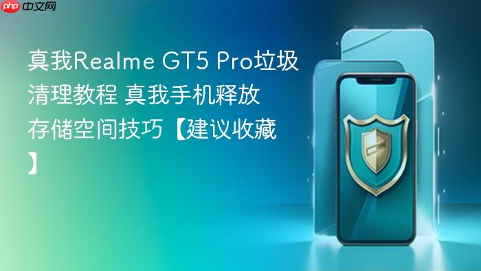 真我realme gt5 pro垃圾清理教程 真我手机释放存储空间技巧【建议收藏】