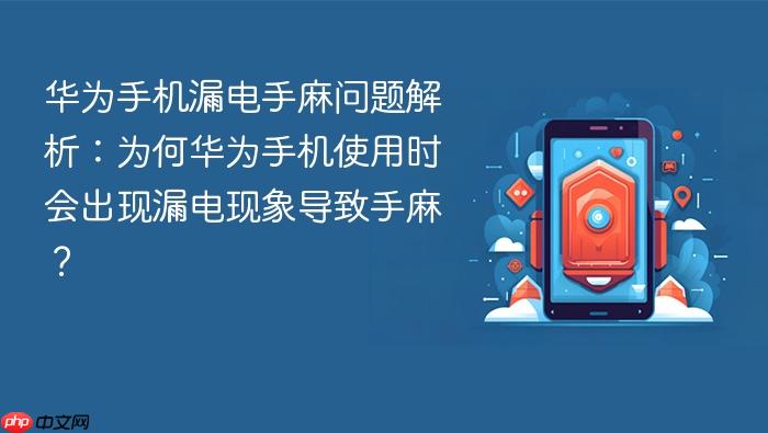 华为手机漏电手麻问题解析：为何华为手机使用时会出现漏电现象导致手麻？