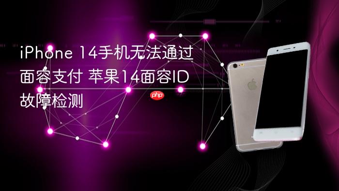 iphone 14手机无法通过面容支付 苹果14面容id故障检测