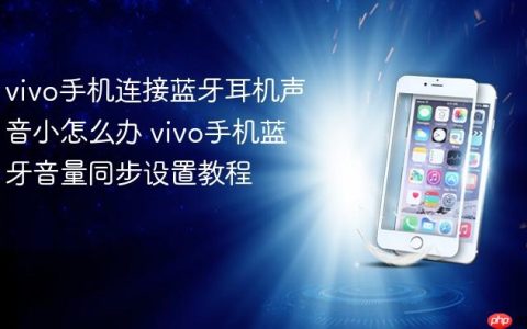 vivo手机连接蓝牙耳机声音小怎么办 vivo手机蓝牙音量同步设置教程