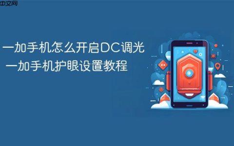 一加手机怎么开启DC调光 一加手机护眼设置教程
