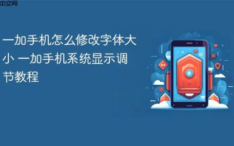 一加手机怎么修改字体大小 一加手机系统显示调节教程
