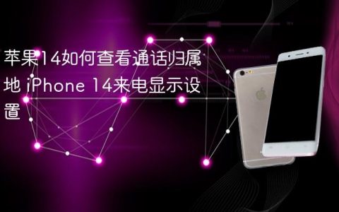 苹果14如何查看通话归属地 iPhone 14来电显示设置