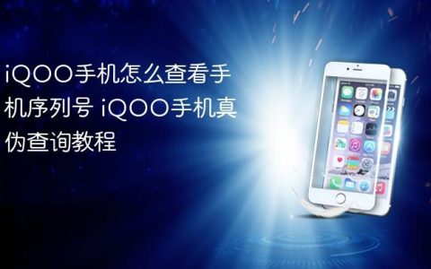 iQOO手机怎么查看手机序列号 iQOO手机真伪查询教程