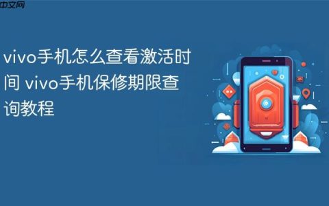 vivo手机怎么查看激活时间 vivo手机保修期限查询教程