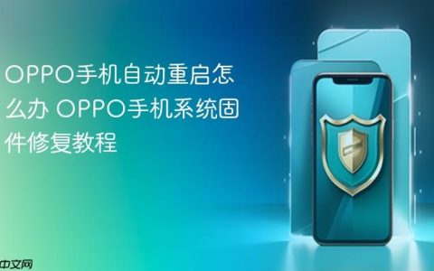 OPPO手机自动重启怎么办 OPPO手机系统固件修复教程