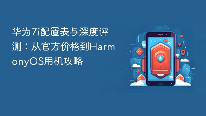 华为7i配置表与深度评测：从官方价格到harmonyos用机攻略 - php中文网