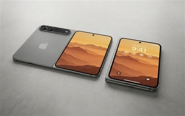 苹果首款折叠屏手机！iPhone Fold已在试产：9月发布
