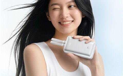 酷态科推出CP25电能块双C线款：20000mAh+55W快充！新国标电芯