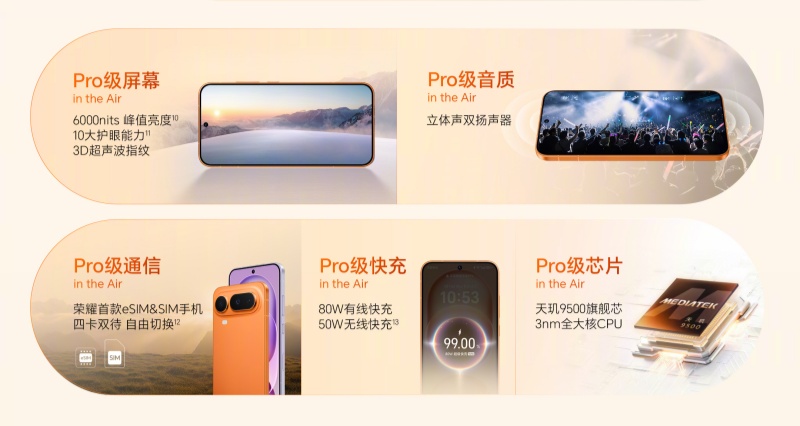 荣耀Magic8 Pro Air