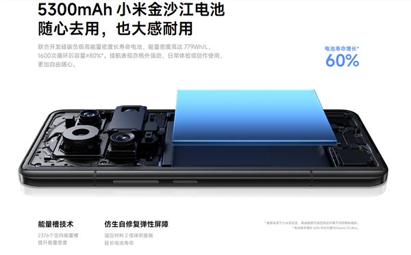 小米14 Ultra为何无缘电池升级服务 小米：首发金沙江电池 超高能量密度