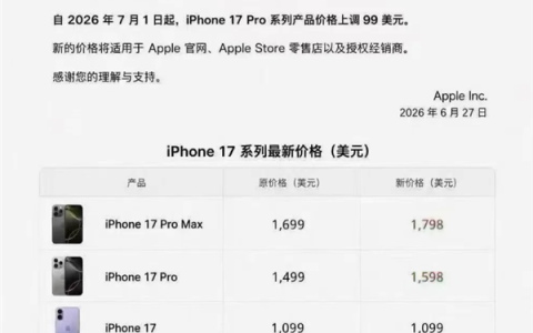 不等18了！怕iPhone涨价的用户已紧急换新：直接下单iPhone 17 Pro Max