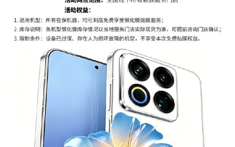 不用自己买膜了 魅族618免费贴钢化膜：所有在保机型都能用