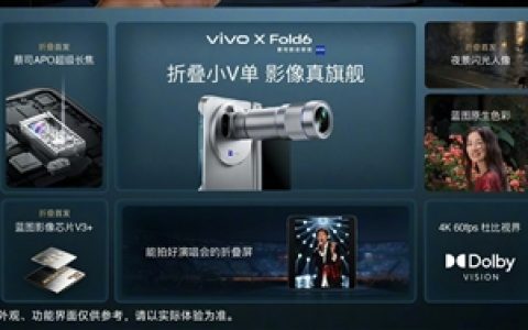 vivo X Fold6首发蔡司APO超级长焦：折叠小V单 影像对标直板旗舰