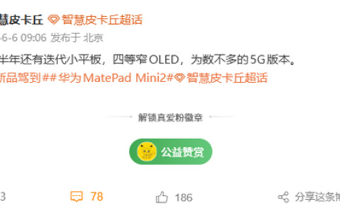 华为MatePad Mini 2下半年发布：麒麟9系旗舰芯 能打电话的小平板
