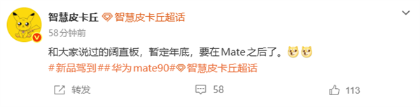 压轴登场!华为首款阔直板旗舰暂定12月发布:麒麟9系旗舰芯
