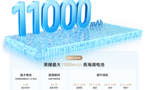 国补到手1699元起！荣耀X80 Pro Max开售：11000mAh行业最大电池 续航刷新吉尼斯纪录