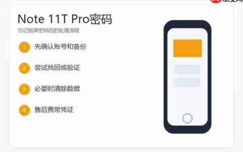 红米Note11T Pro忘记密码怎么办？锁屏解锁和清除数据说明