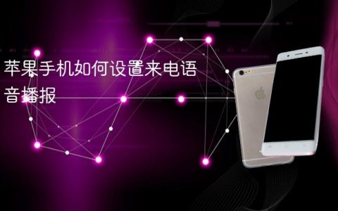 苹果手机如何设置来电语音播报