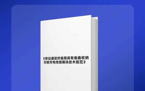 国内首个伸缩快充线缆标准将发布：行业通用命名“溜溜线”