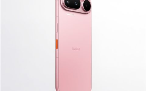 努比亚NaviX Ultra四色全身照公布：横向跑道Deco 幻梦粉最吸睛