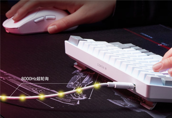 美商海盗船Clipper Pro mini 60上市:60%键盘配列 黑白同价799元